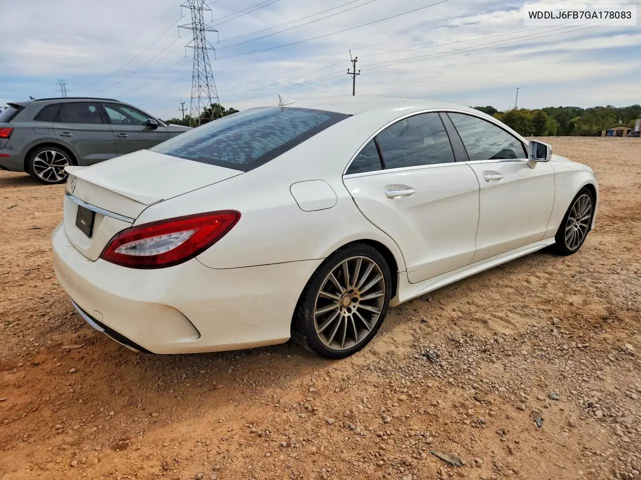 2016 MERCEDES CLS-KLASSE VIN WDDLJ6FB7GA178083 — фото 3
