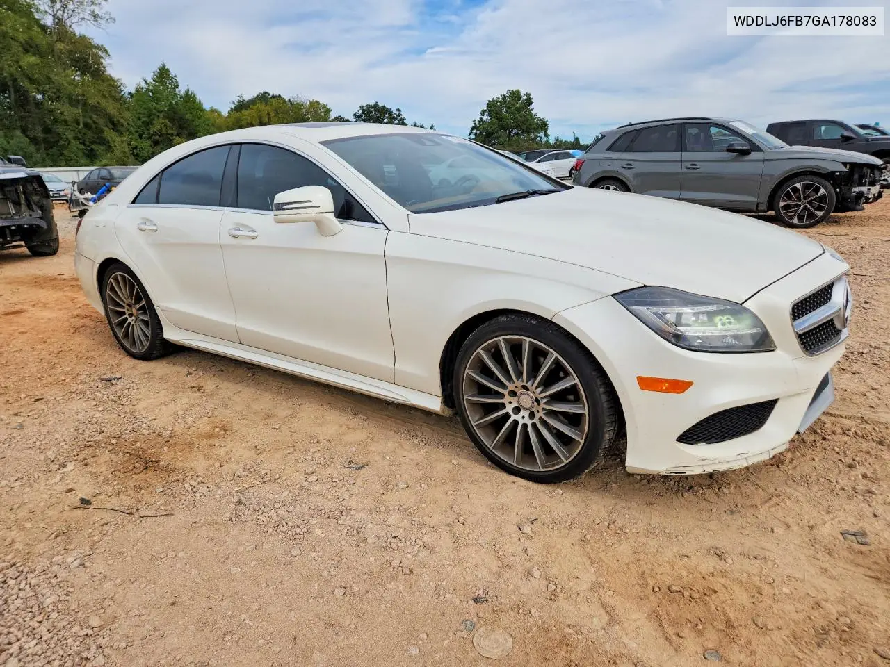 2016 MERCEDES CLS-KLASSE VIN WDDLJ6FB7GA178083 — фото 4