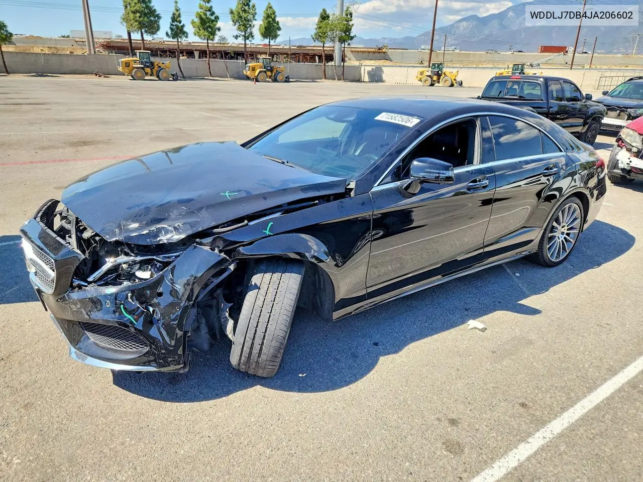 MERCEDES CLS-KLASSE 2018, VIN WDDLJ7DB4JA206602