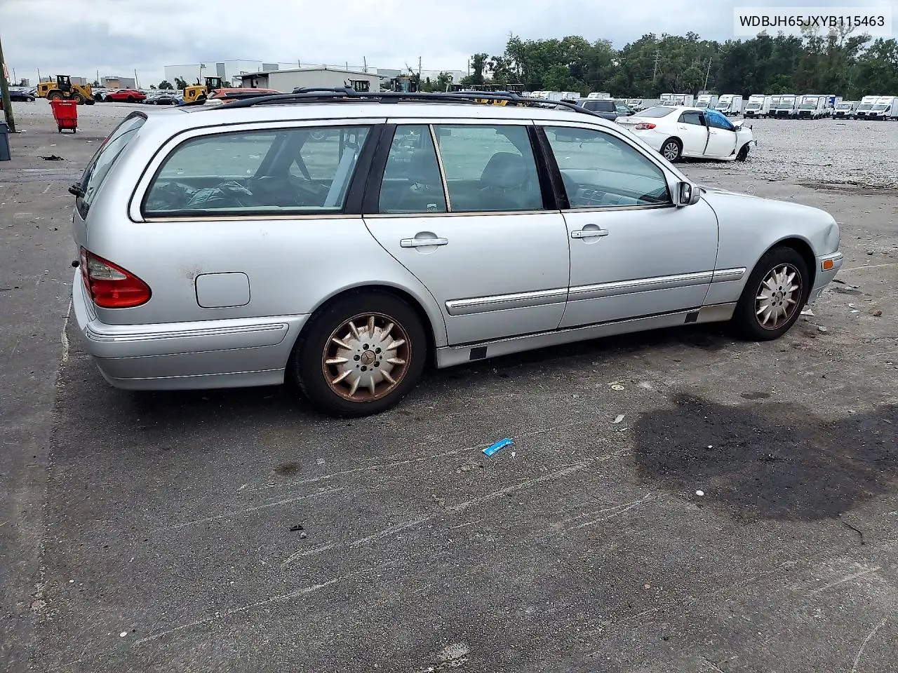 2000 MERCEDES E-KLASSE VIN WDBJH65JXYB115463 — фото 3