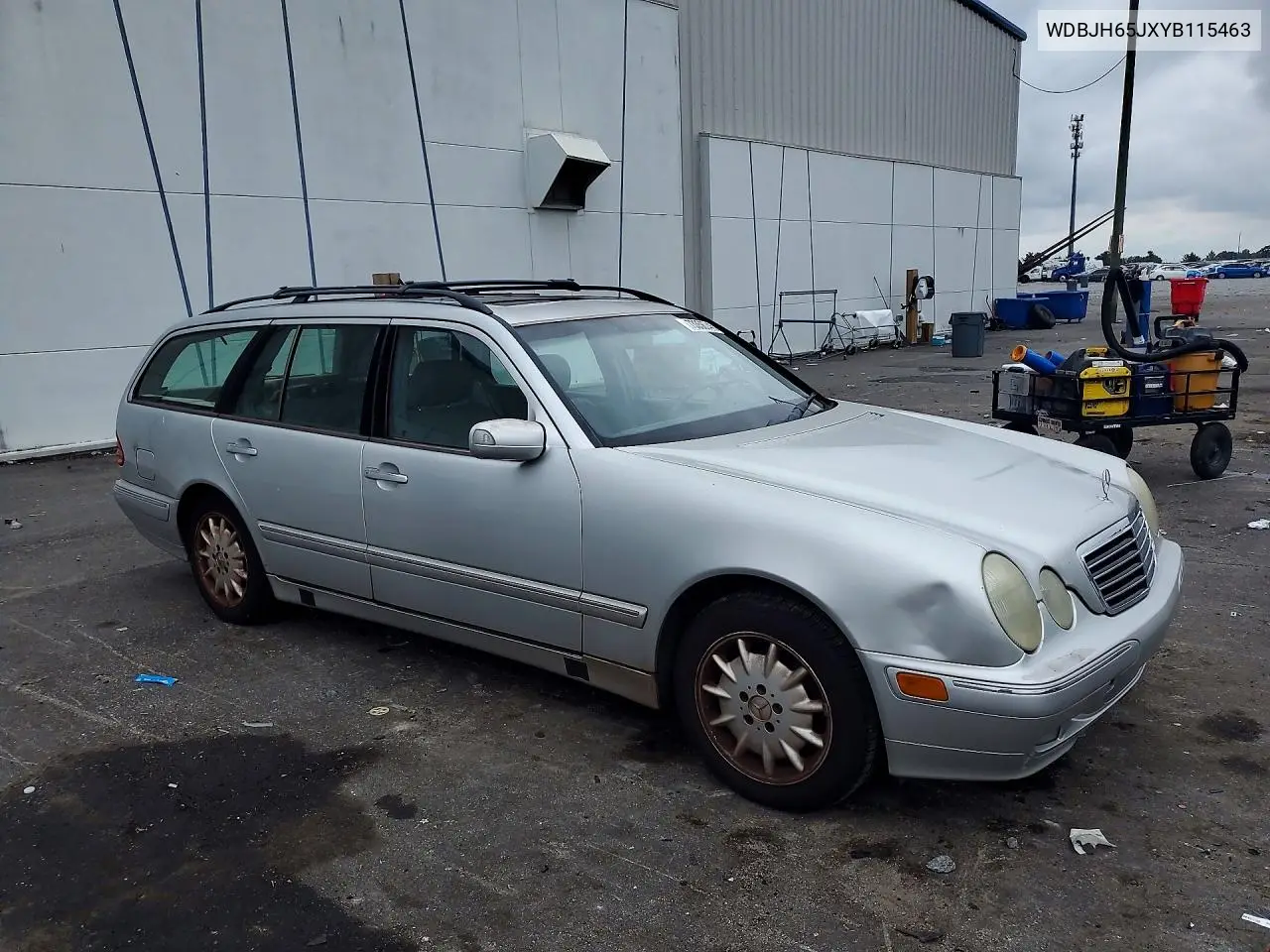 2000 MERCEDES E-KLASSE VIN WDBJH65JXYB115463 — фото 4
