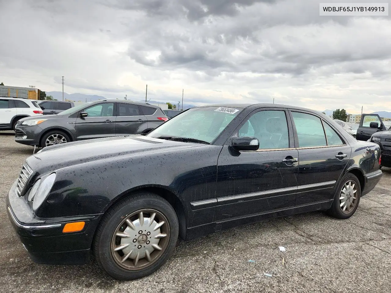 MERCEDES E-KLASSE 2000, VIN WDBJF65J1YB149913