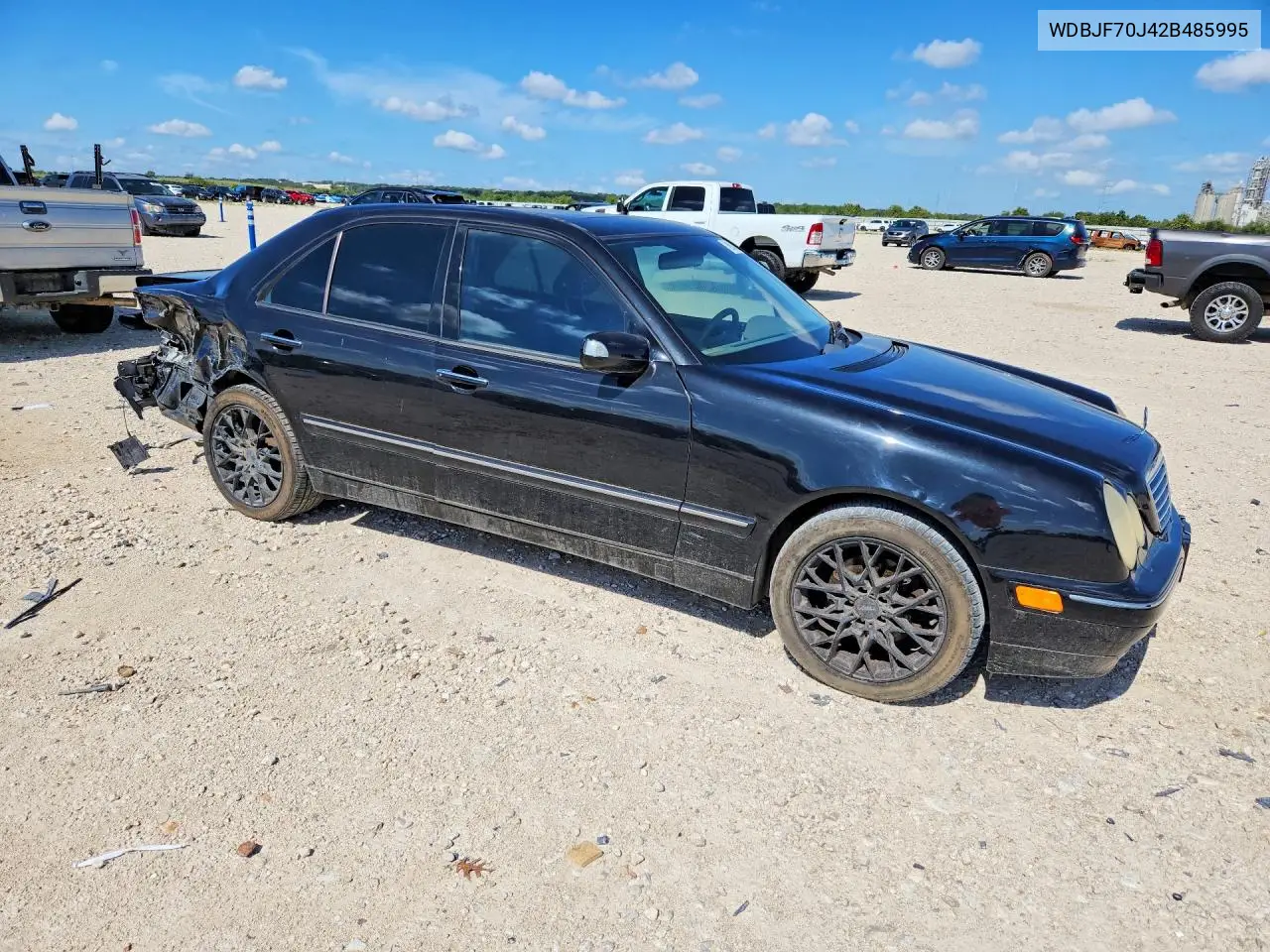 2002 MERCEDES E-KLASSE VIN WDBJF70J42B485995 — фото 4