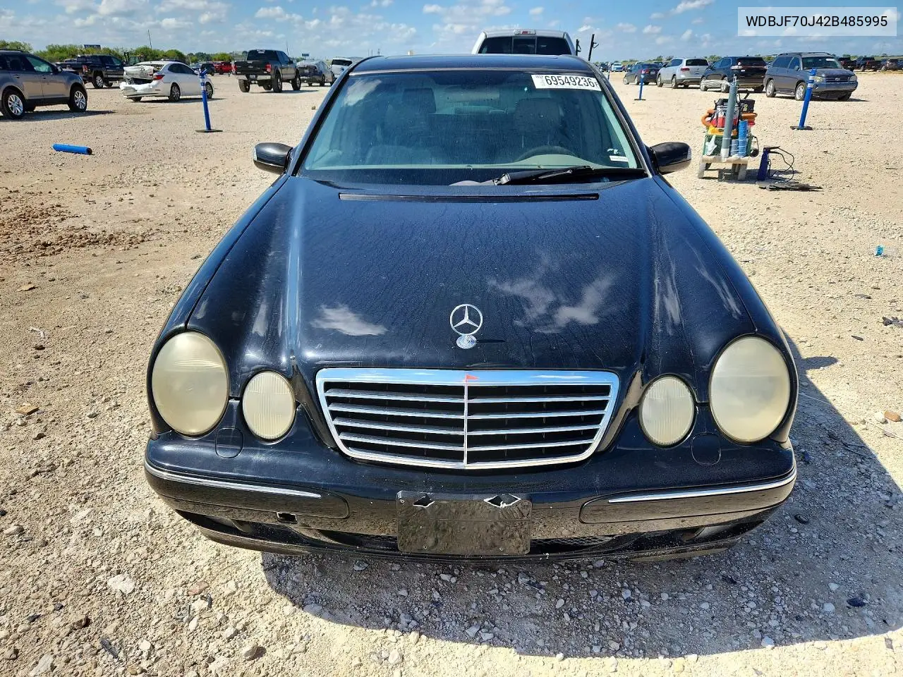 2002 MERCEDES E-KLASSE VIN WDBJF70J42B485995 — фото 5