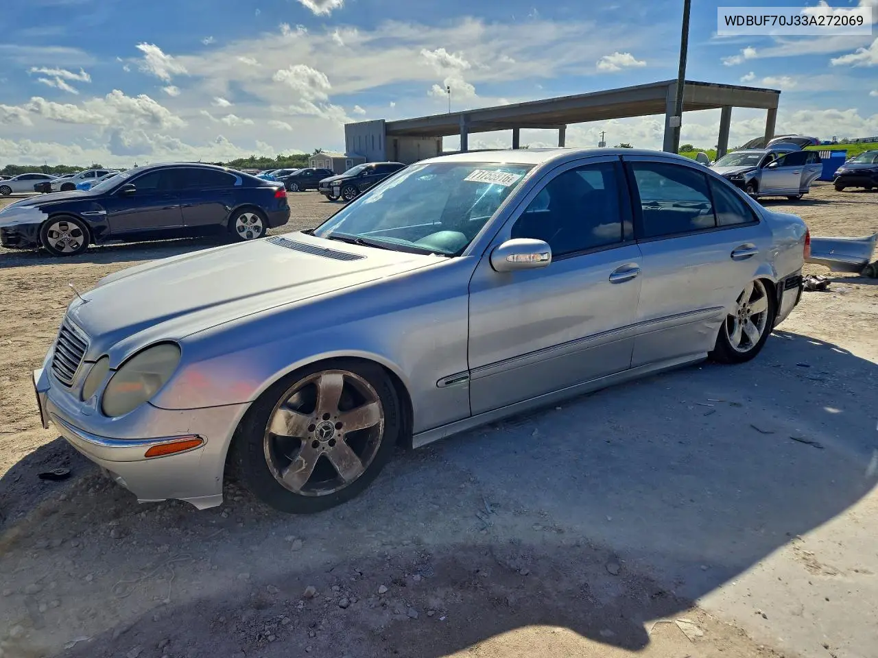 MERCEDES E-KLASSE 2003, VIN WDBUF70J33A272069