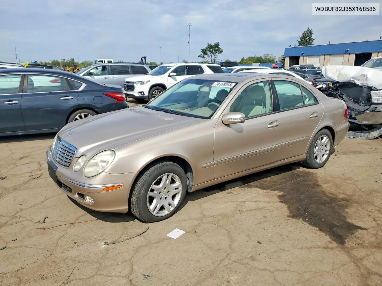 MERCEDES E-KLASSE 2005, VIN WDBUF82J35X168586