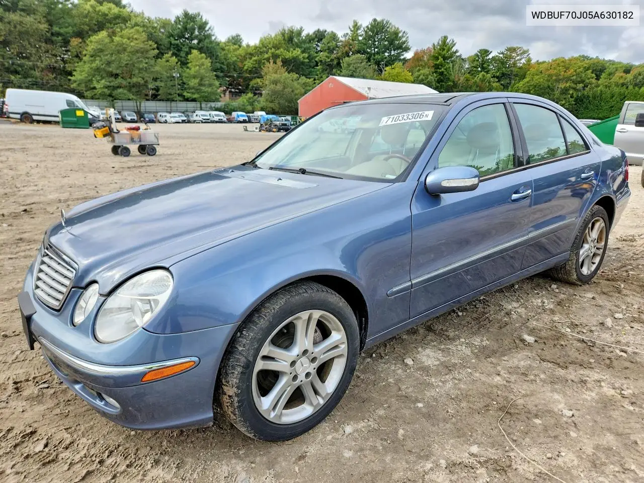 MERCEDES E-KLASSE 2005, VIN WDBUF70J05A630182