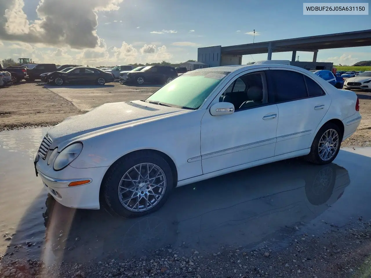 MERCEDES E-KLASSE 2005, VIN WDBUF26J05A631150