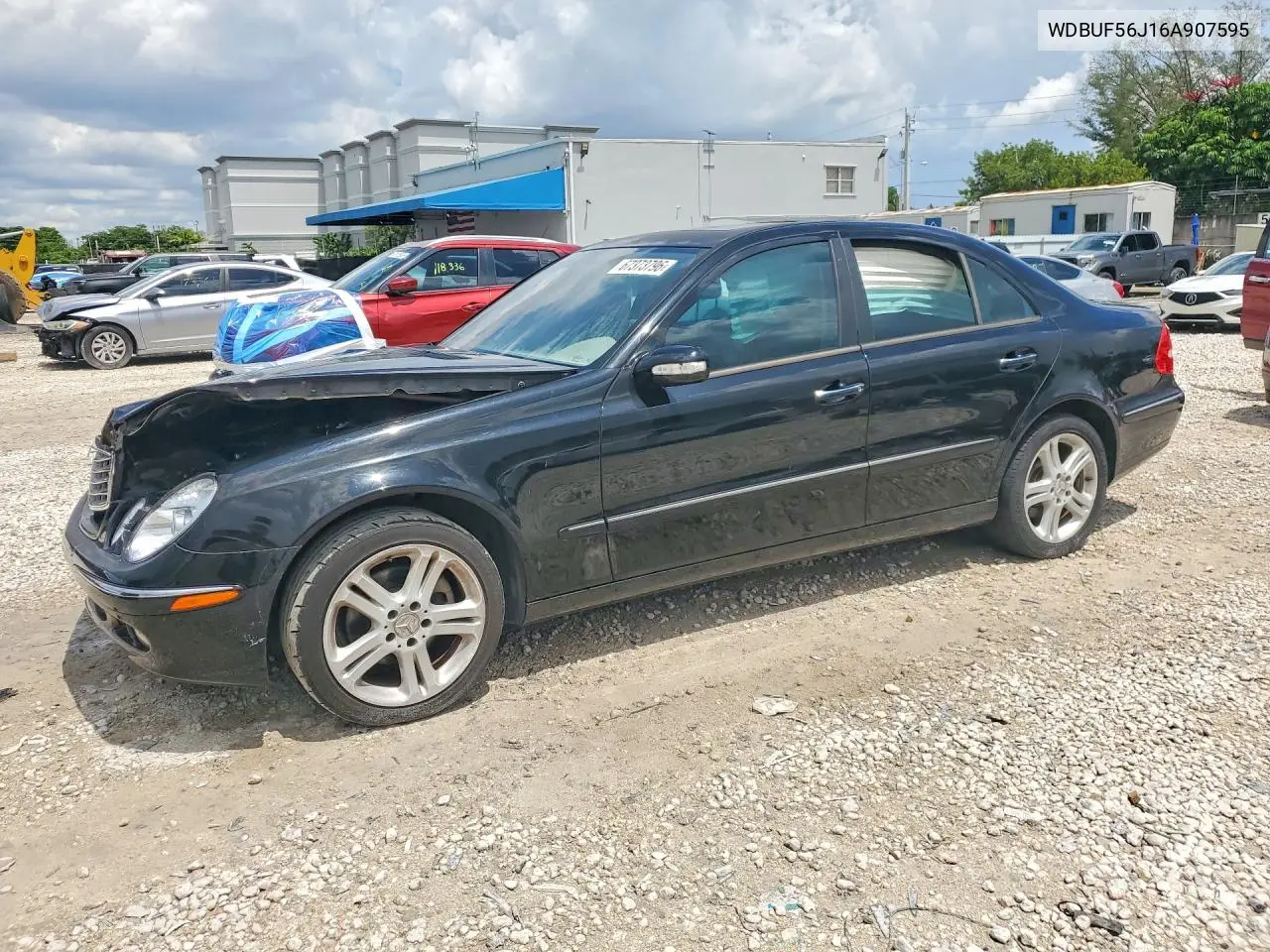 MERCEDES E-KLASSE 2006, VIN WDBUF56J16A907595