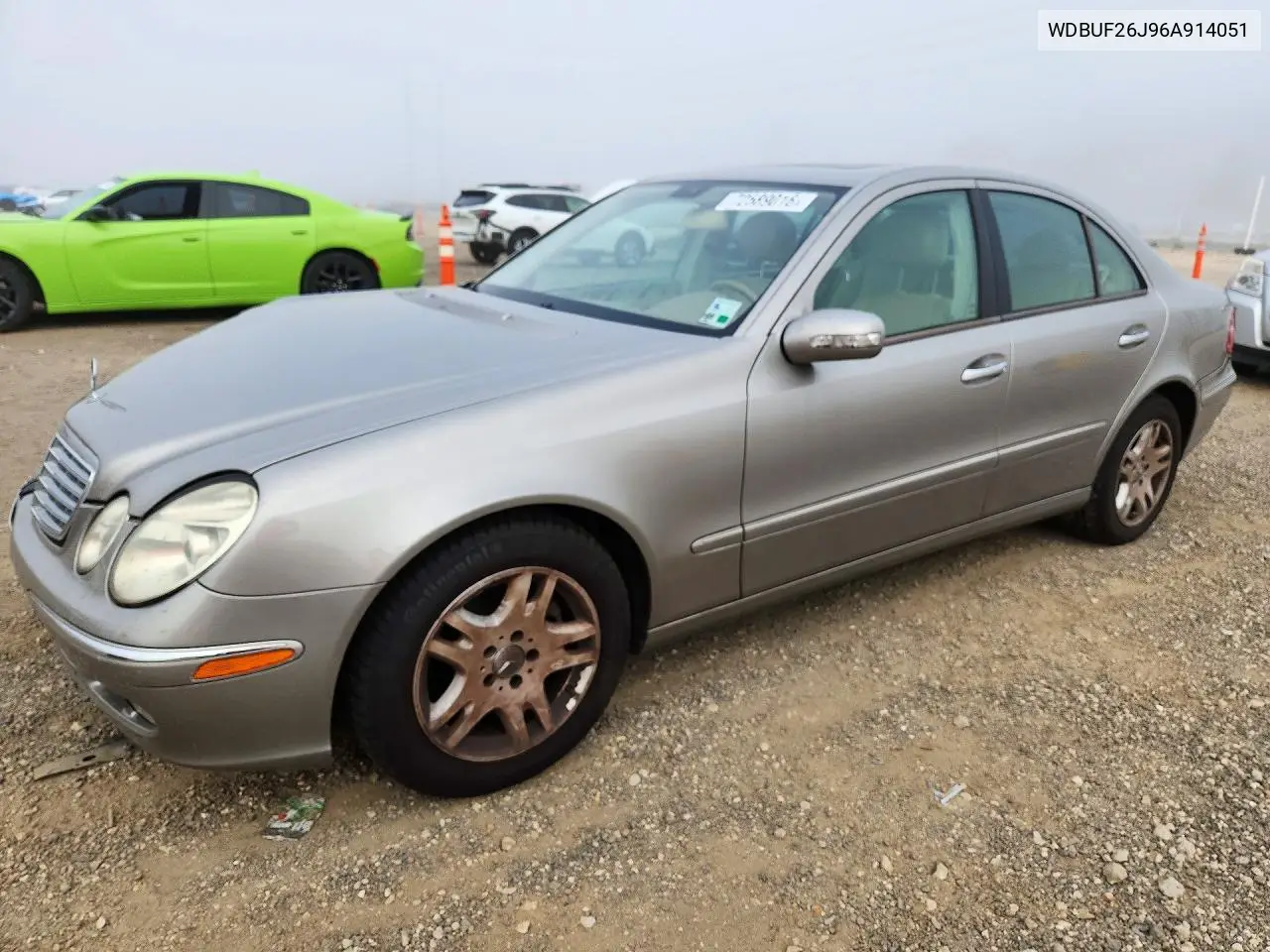 MERCEDES E-KLASSE 2006, VIN WDBUF26J96A914051