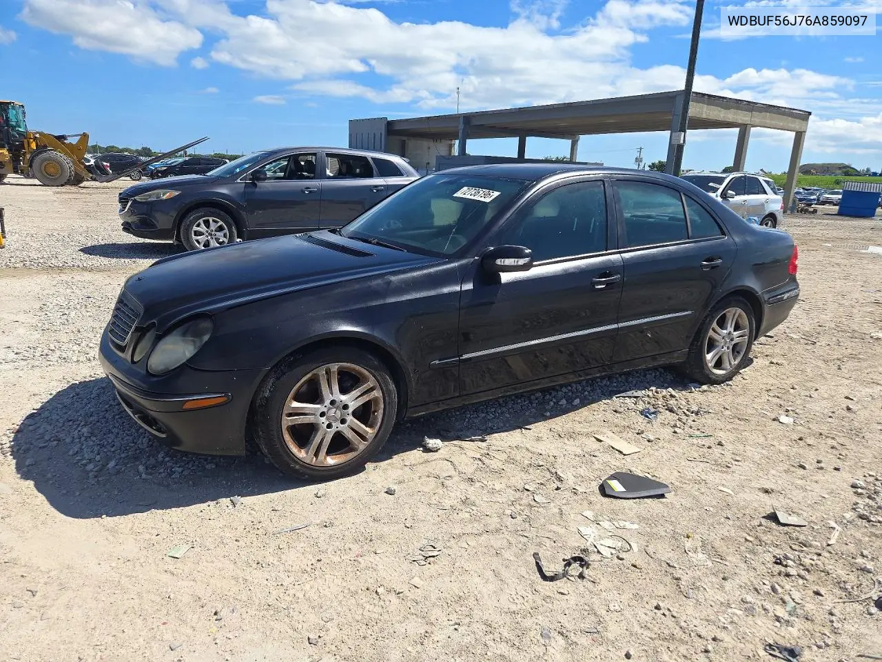 MERCEDES E-KLASSE 2006, VIN WDBUF56J76A859097