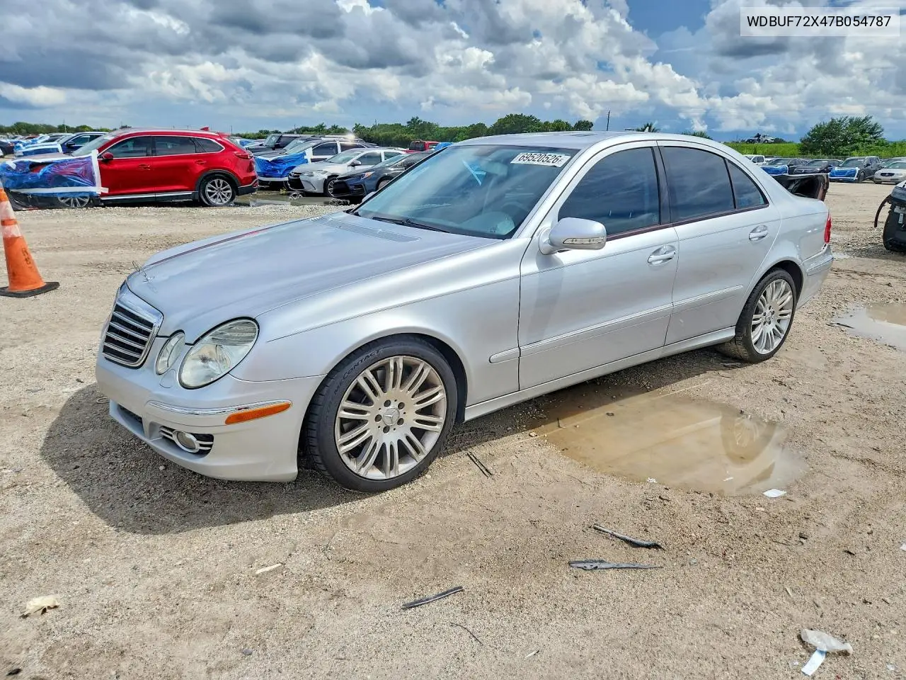 MERCEDES E-KLASSE 2007, VIN WDBUF72X47B054787