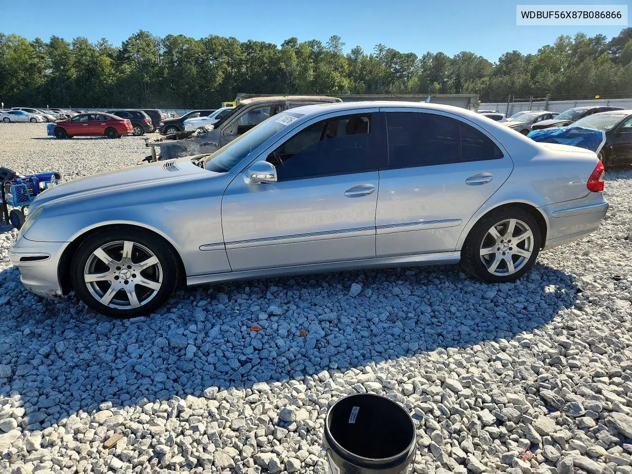 MERCEDES E-KLASSE 2007, VIN WDBUF56X87B086866