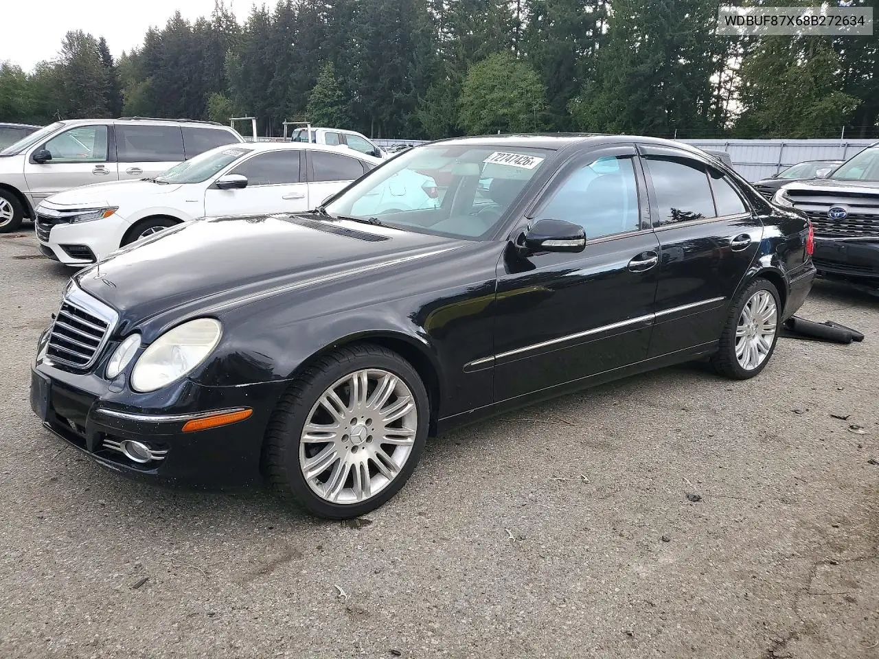 MERCEDES E-KLASSE 2008, VIN WDBUF87X68B272634