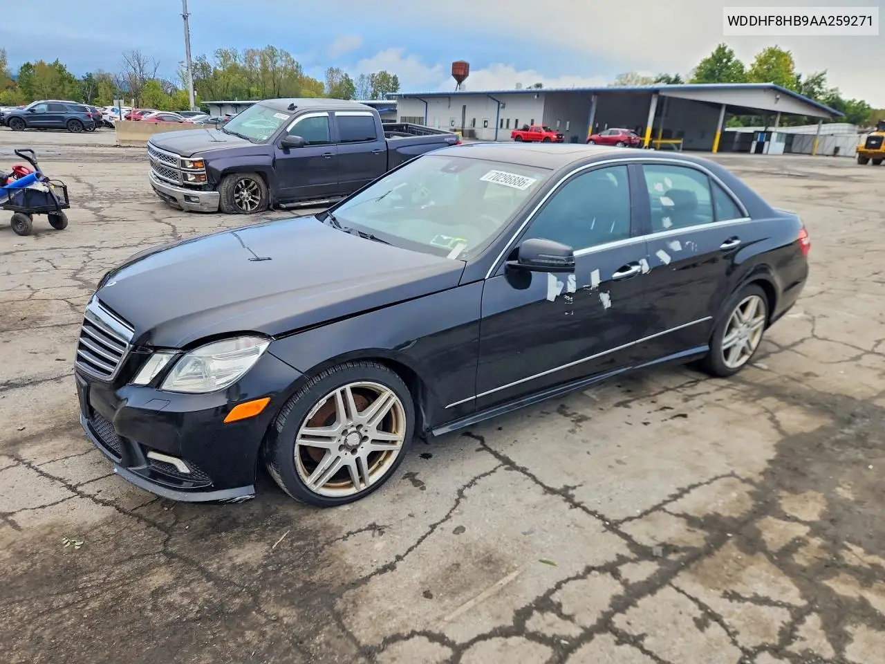 MERCEDES E-KLASSE 2010, VIN WDDHF8HB9AA259271