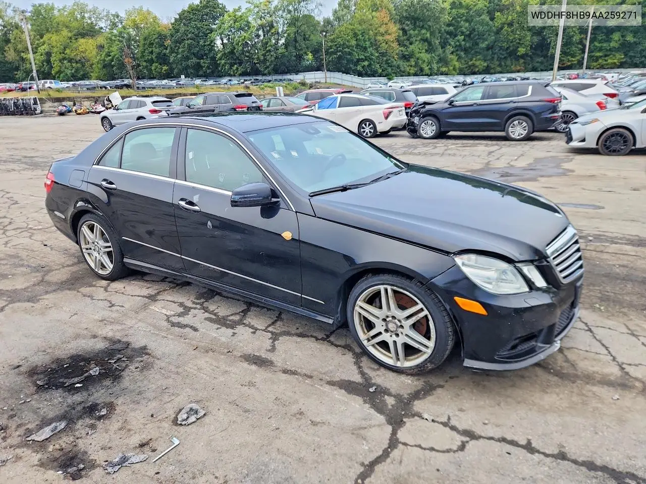 2010 MERCEDES E-KLASSE VIN WDDHF8HB9AA259271 — фото 4