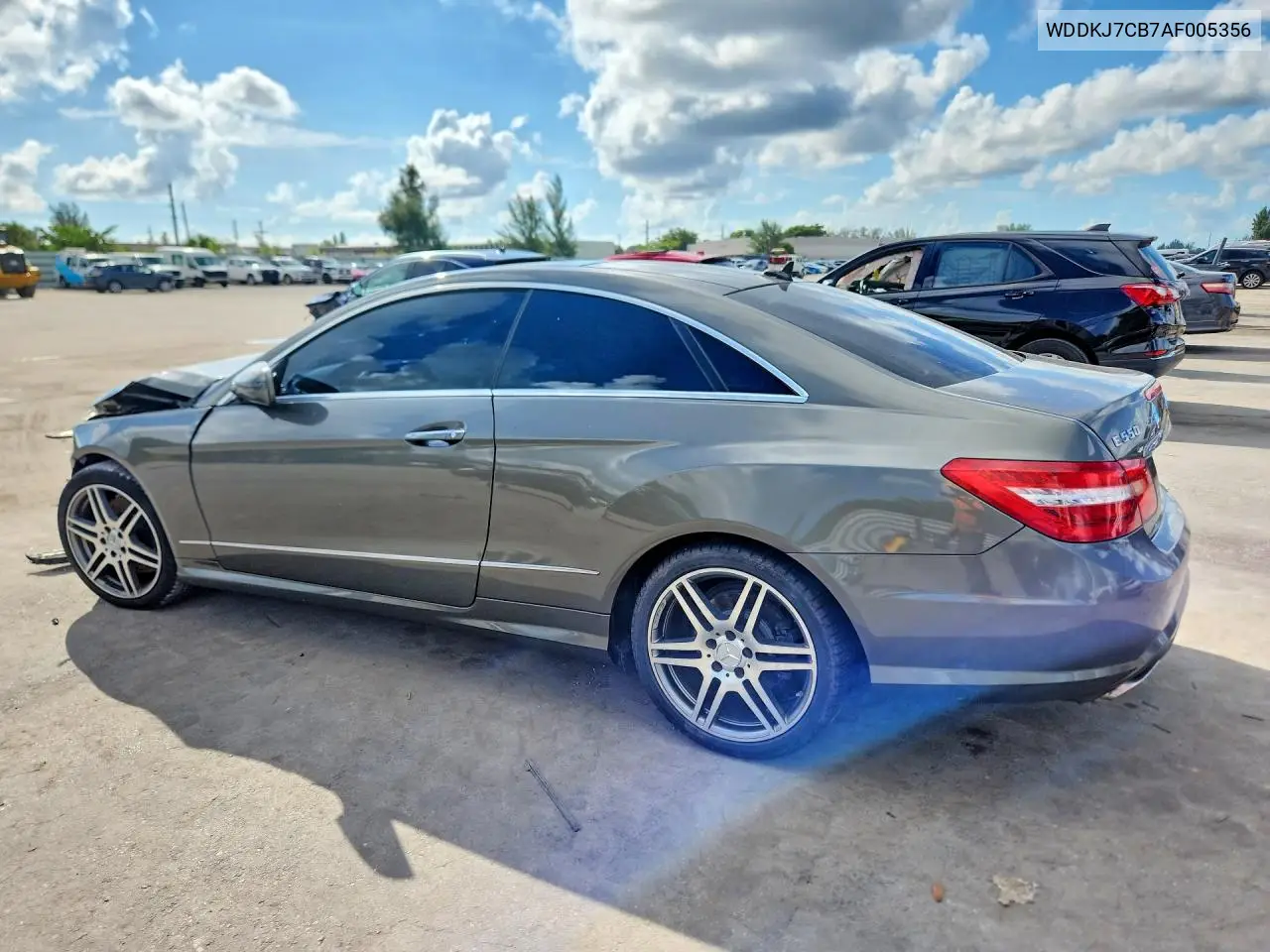 2010 MERCEDES E-KLASSE VIN WDDKJ7CB7AF005356 — фото 2