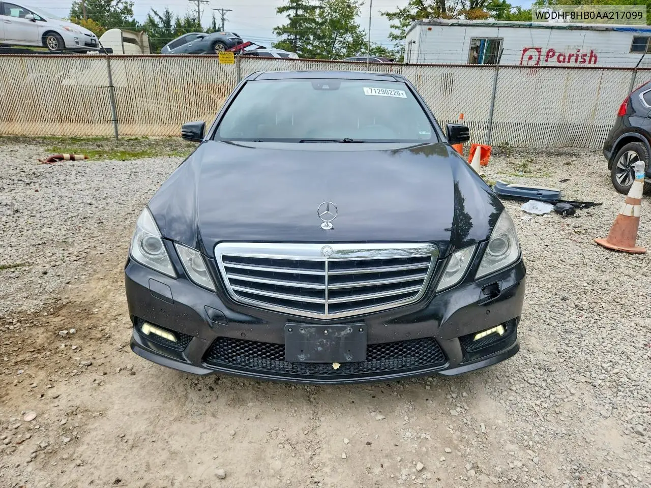 2010 MERCEDES E-KLASSE VIN WDDHF8HB0AA217099 — фото 5