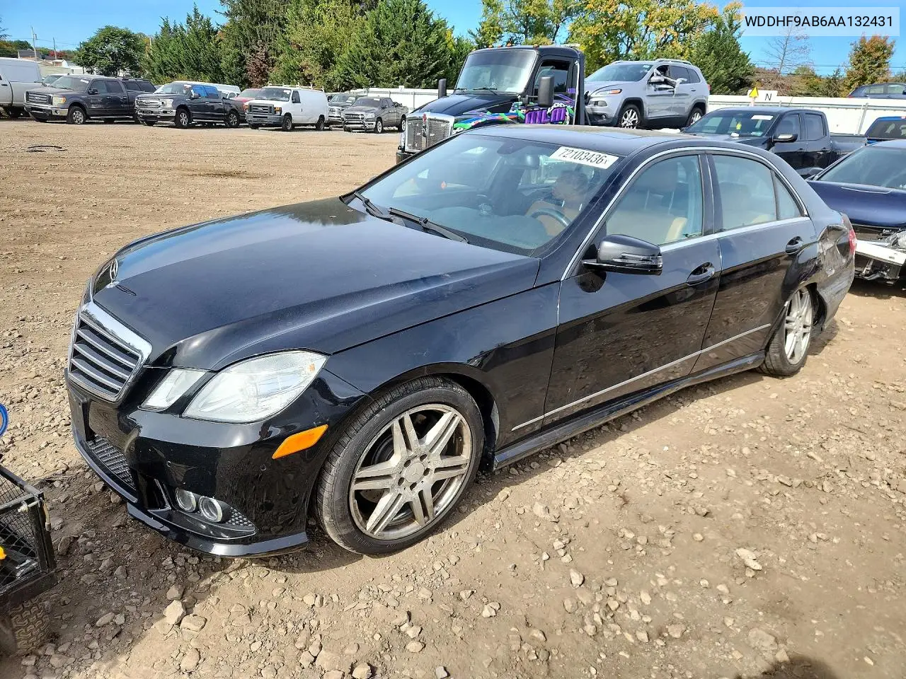 MERCEDES E-KLASSE 2010, VIN WDDHF9AB6AA132431