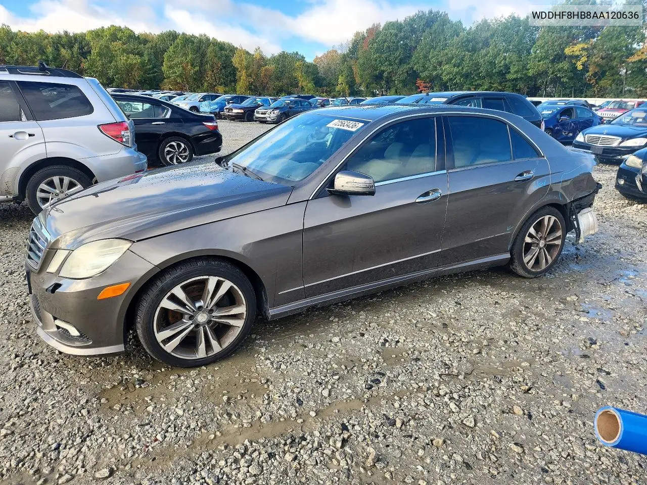 MERCEDES E-KLASSE 2010, VIN WDDHF8HB8AA120636