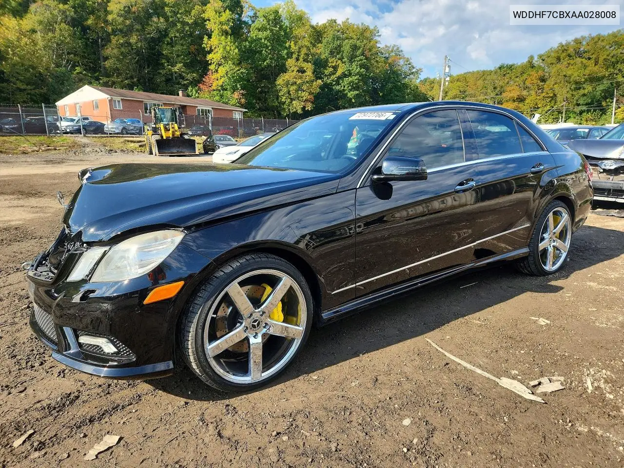 MERCEDES E-KLASSE 2010, VIN WDDHF7CBXAA028008
