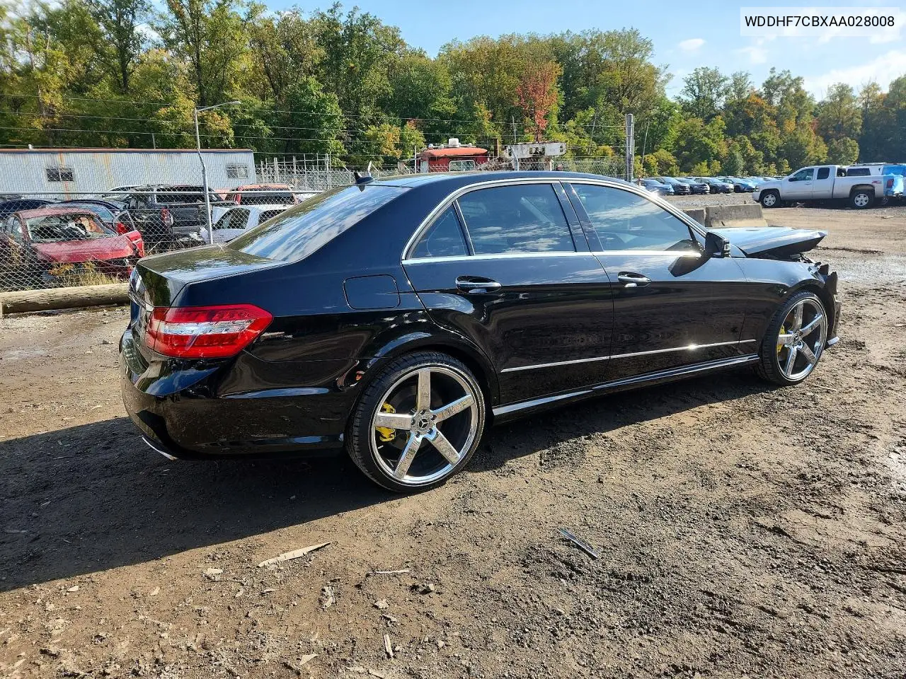 2010 MERCEDES E-KLASSE VIN WDDHF7CBXAA028008 — фото 3