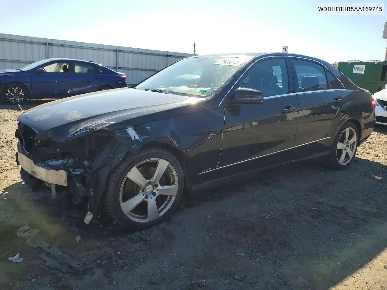 MERCEDES E-KLASSE 2010, VIN WDDHF8HB5AA169745