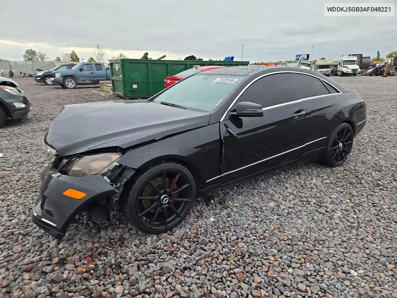 MERCEDES E-KLASSE 2010, VIN WDDKJ5GB3AF048221