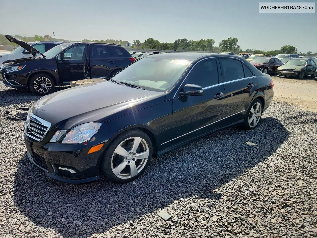 MERCEDES E-KLASSE 2011, VIN WDDHF8HB1BA487055