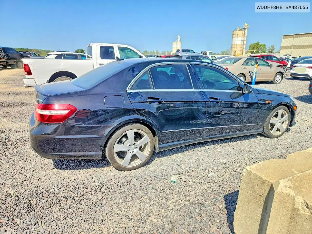 2011 MERCEDES E-KLASSE VIN WDDHF8HB1BA487055 — фото 3