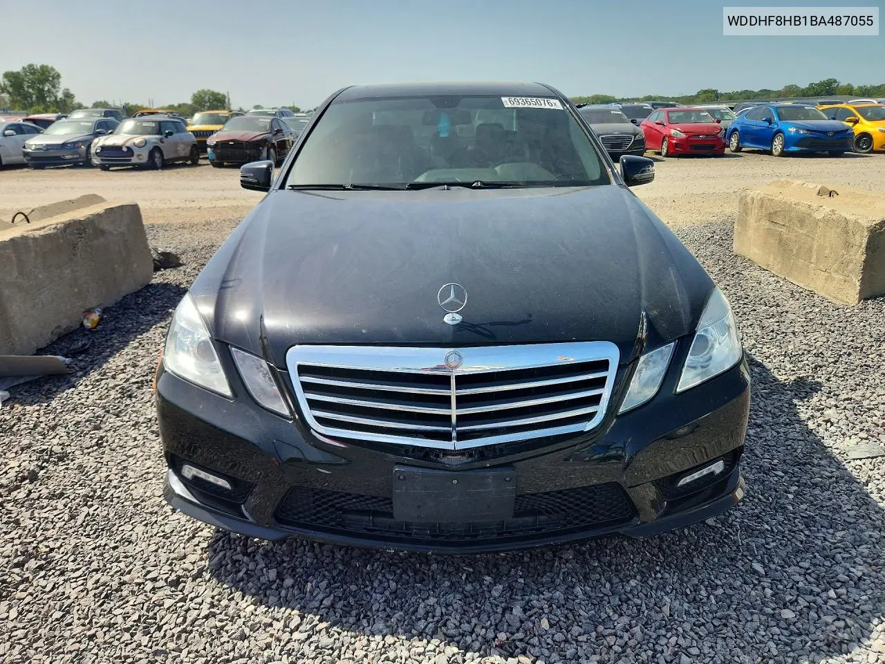 2011 MERCEDES E-KLASSE VIN WDDHF8HB1BA487055 — фото 5