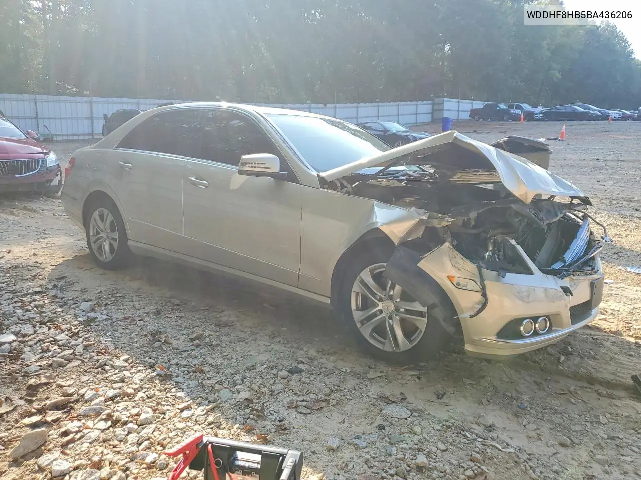 2011 MERCEDES E-KLASSE VIN WDDHF8HB5BA436206 — фото 4