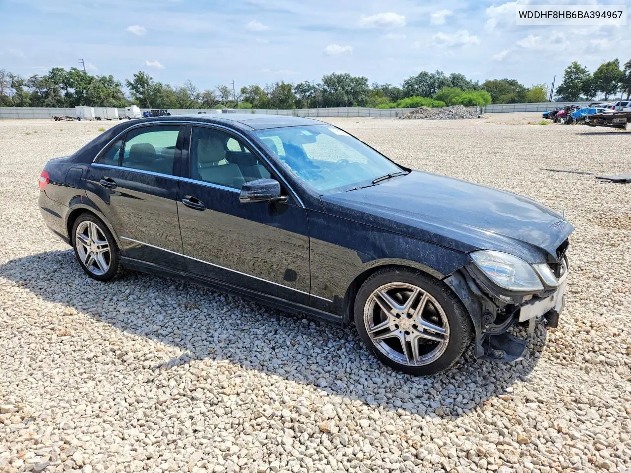 2011 MERCEDES E-KLASSE VIN WDDHF8HB6BA394967 — фото 4