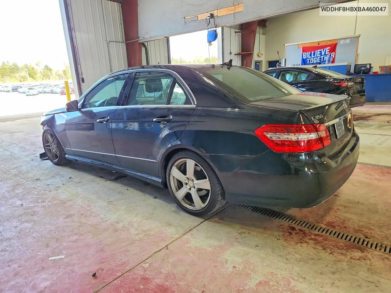 2011 MERCEDES E-KLASSE VIN WDDHF8HBXBA460047 — фото 2
