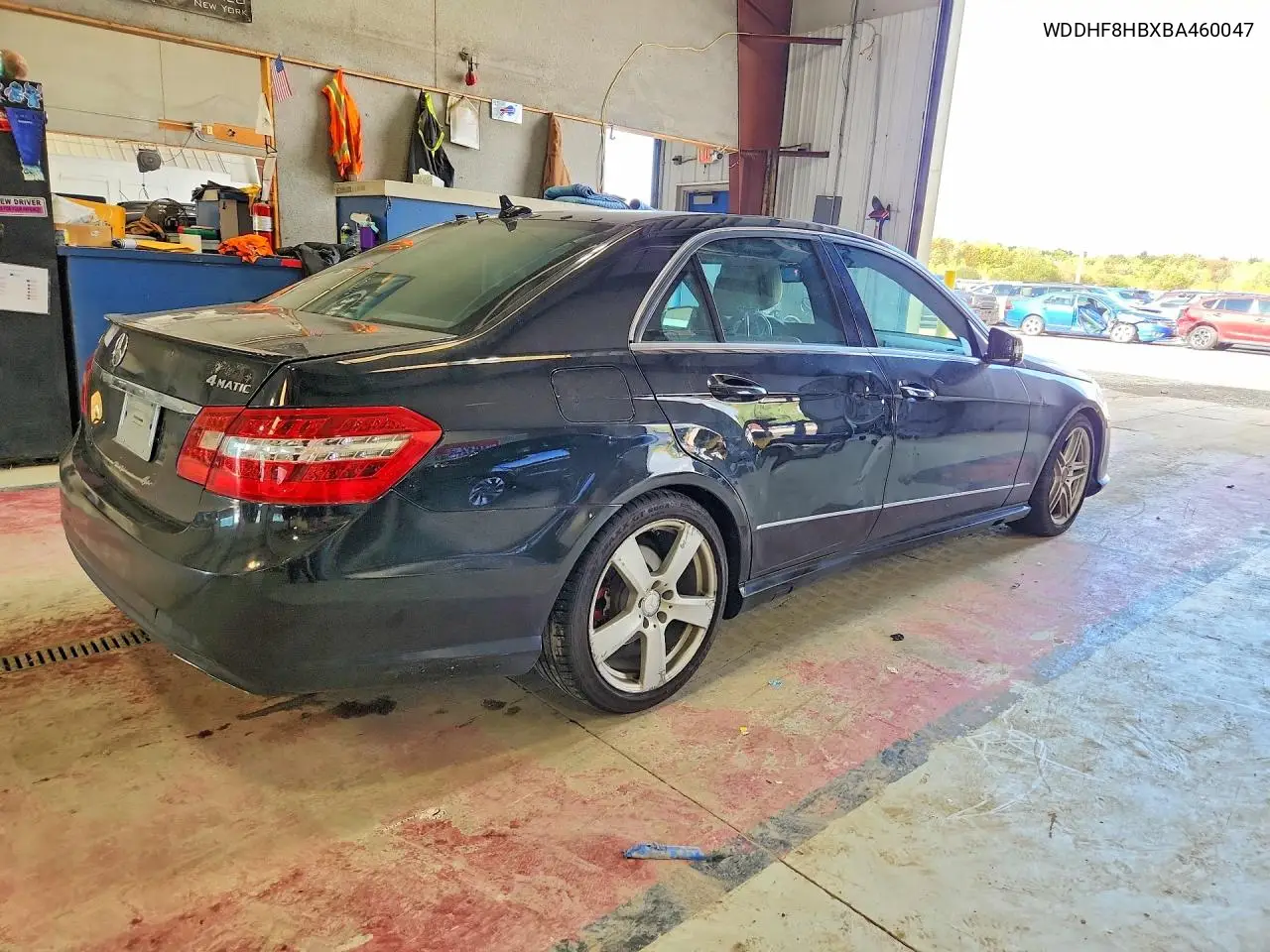 2011 MERCEDES E-KLASSE VIN WDDHF8HBXBA460047 — фото 3