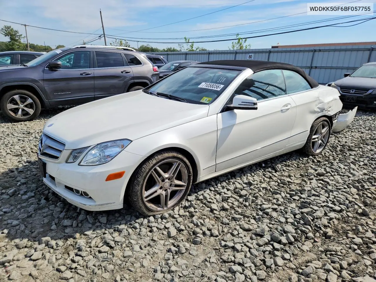 MERCEDES E-KLASSE 2011, VIN WDDKK5GF6BF057755
