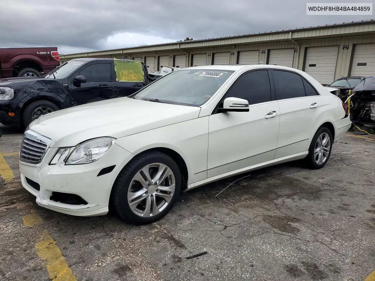MERCEDES E-KLASSE 2011, VIN WDDHF8HB4BA484859