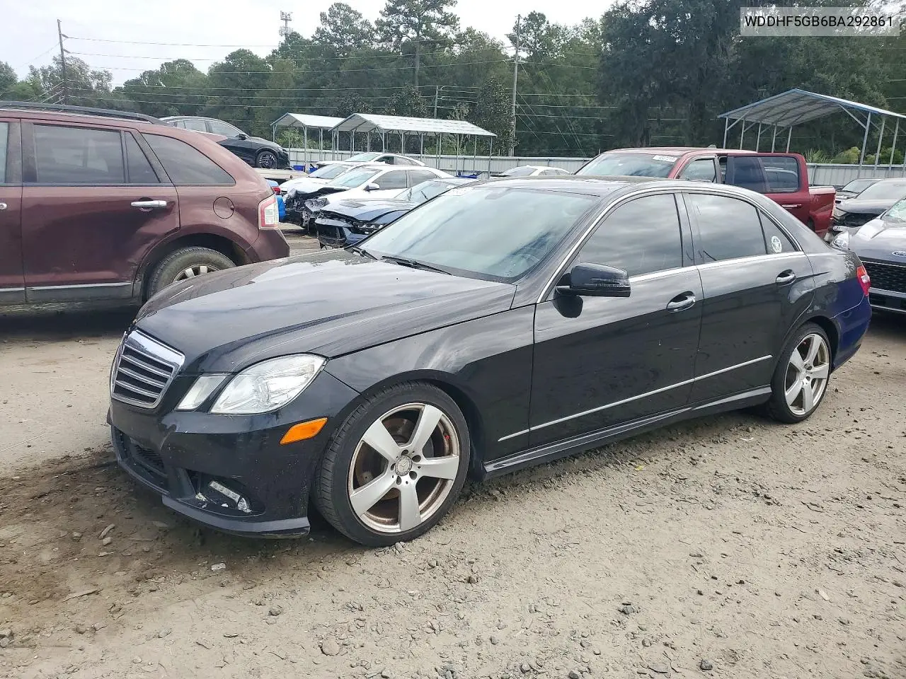 MERCEDES E-KLASSE 2011, VIN WDDHF5GB6BA292861