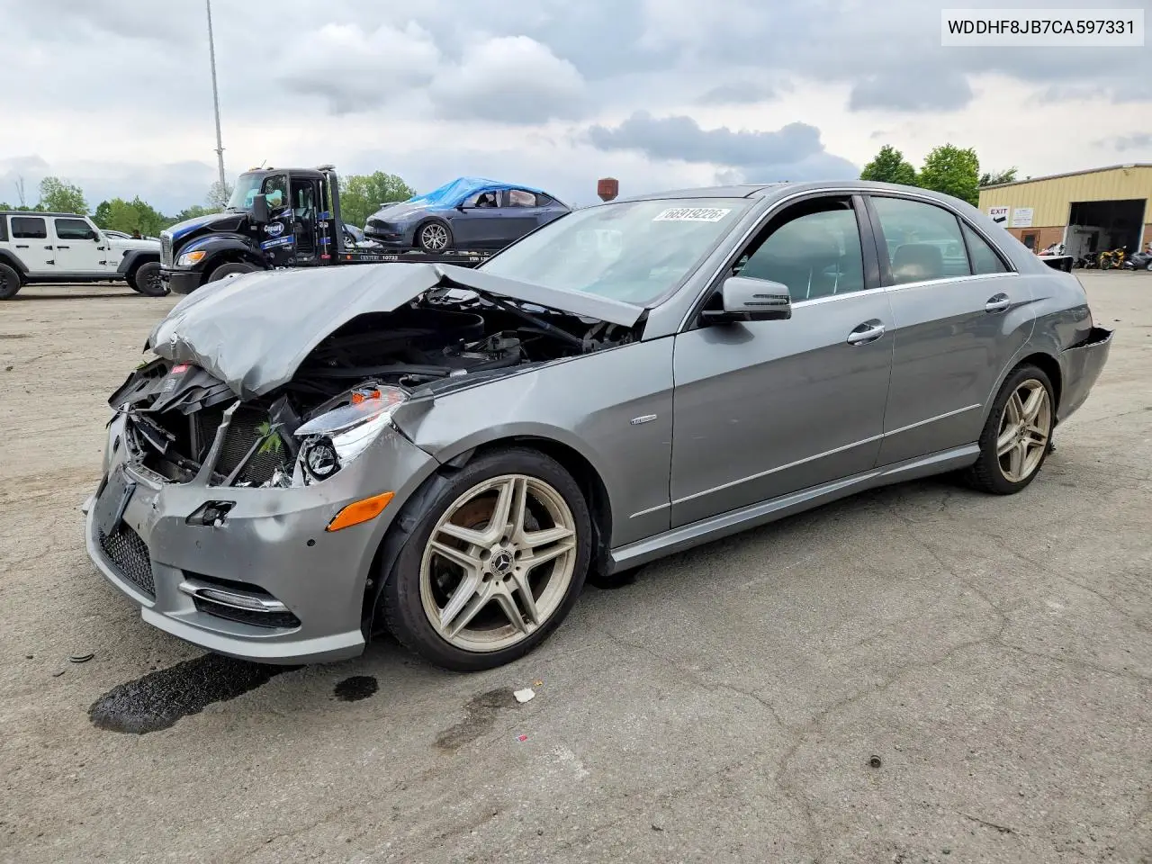 MERCEDES E-KLASSE 2012, VIN WDDHF8JB7CA597331