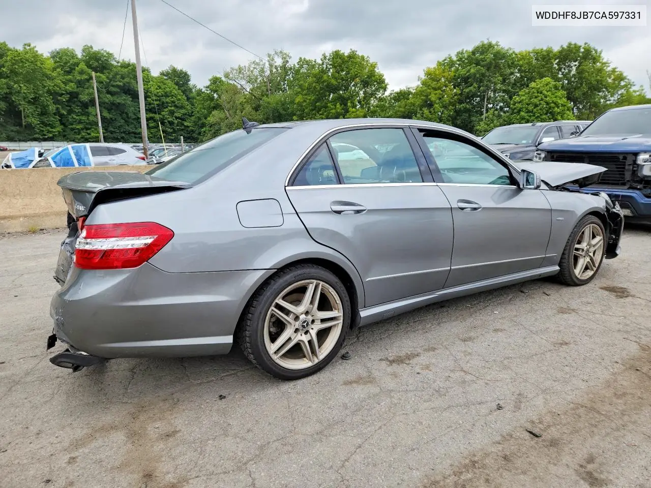 2012 MERCEDES E-KLASSE VIN WDDHF8JB7CA597331 — фото 3