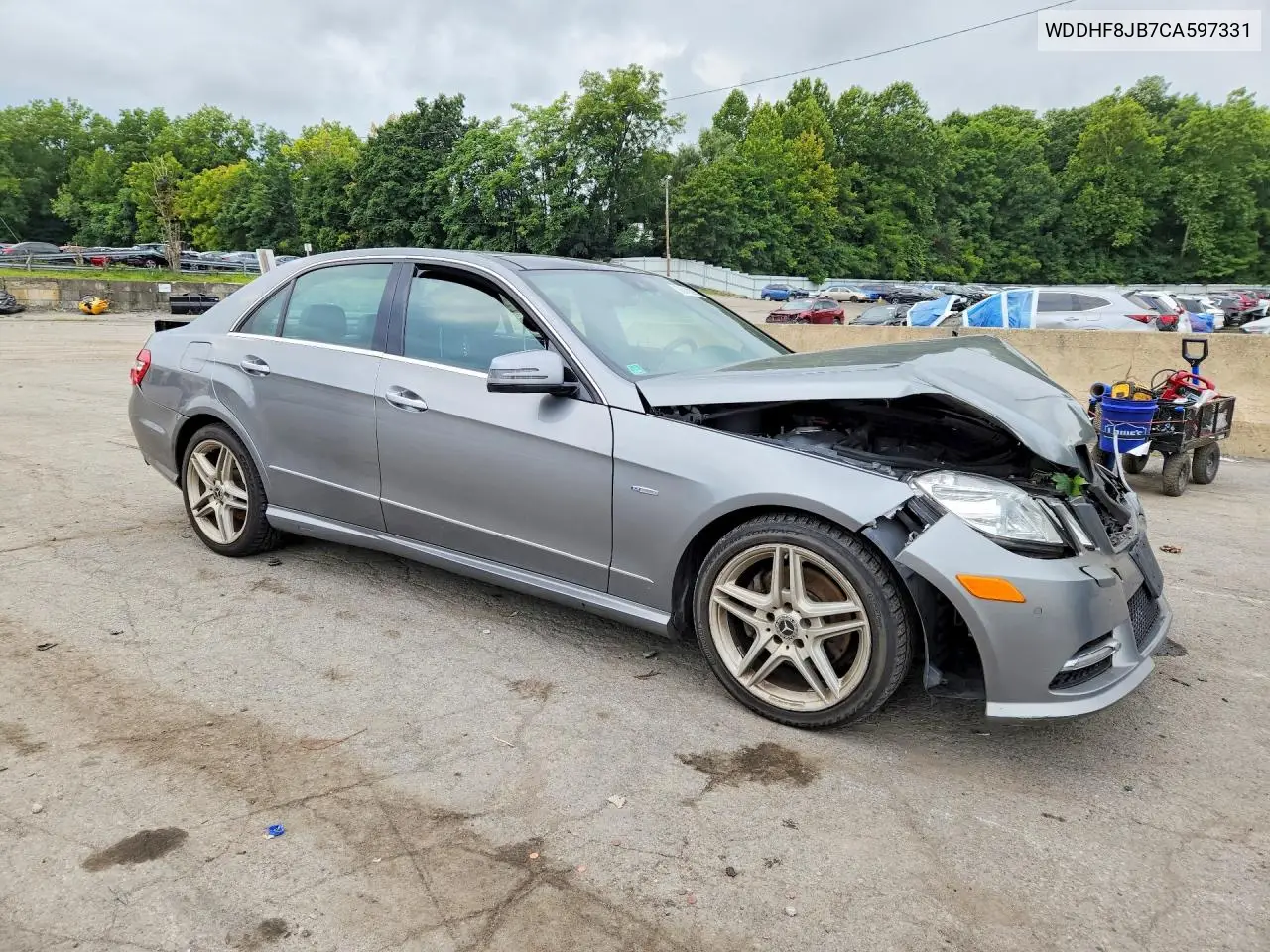 2012 MERCEDES E-KLASSE VIN WDDHF8JB7CA597331 — фото 4