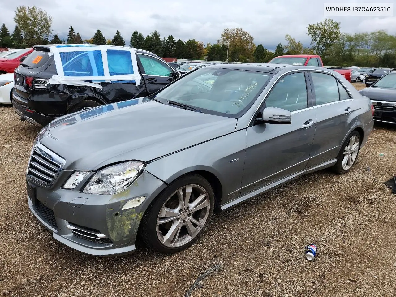 MERCEDES E-KLASSE 2012, VIN WDDHF8JB7CA623510