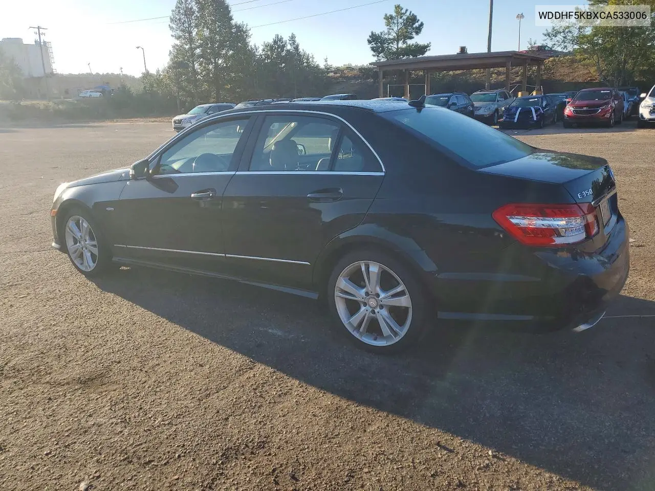 2012 MERCEDES E-KLASSE VIN WDDHF5KBXCA533006 — фото 2