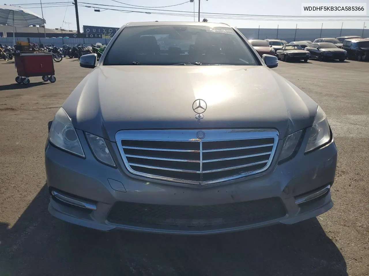 2012 MERCEDES E-KLASSE VIN WDDHF5KB3CA585366 — фото 5