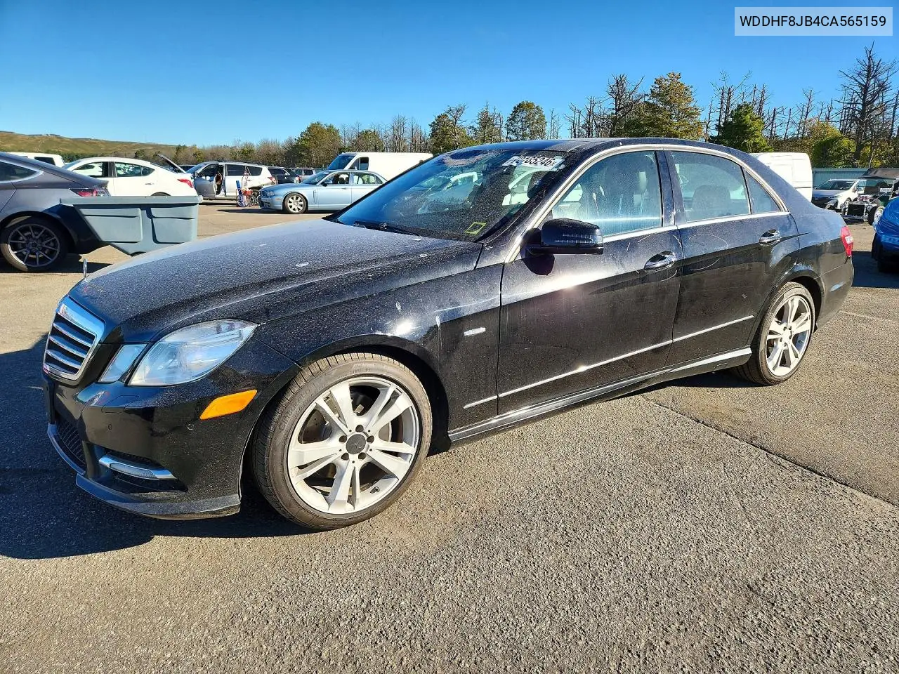 MERCEDES E-KLASSE 2012, VIN WDDHF8JB4CA565159