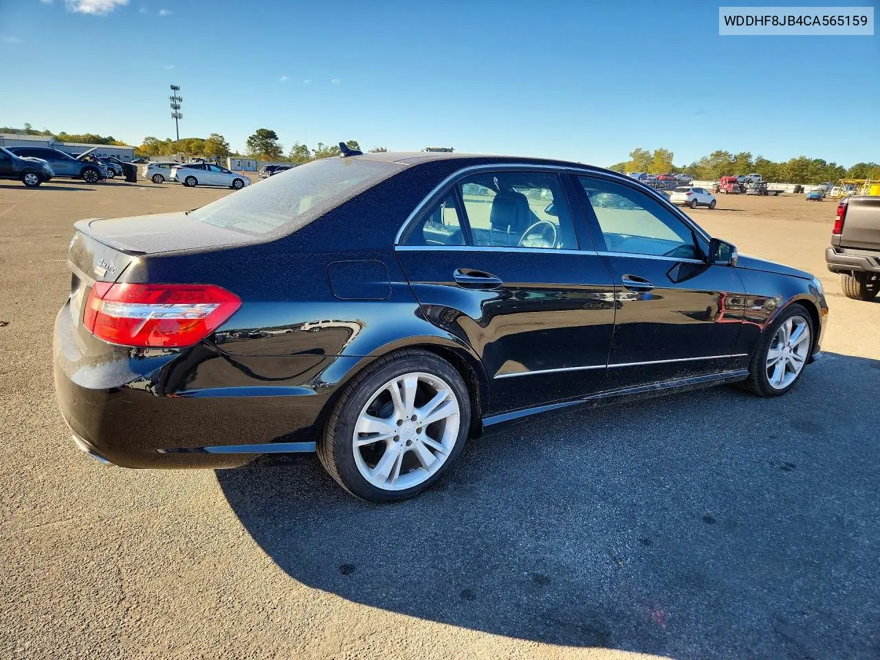 2012 MERCEDES E-KLASSE VIN WDDHF8JB4CA565159 — фото 3