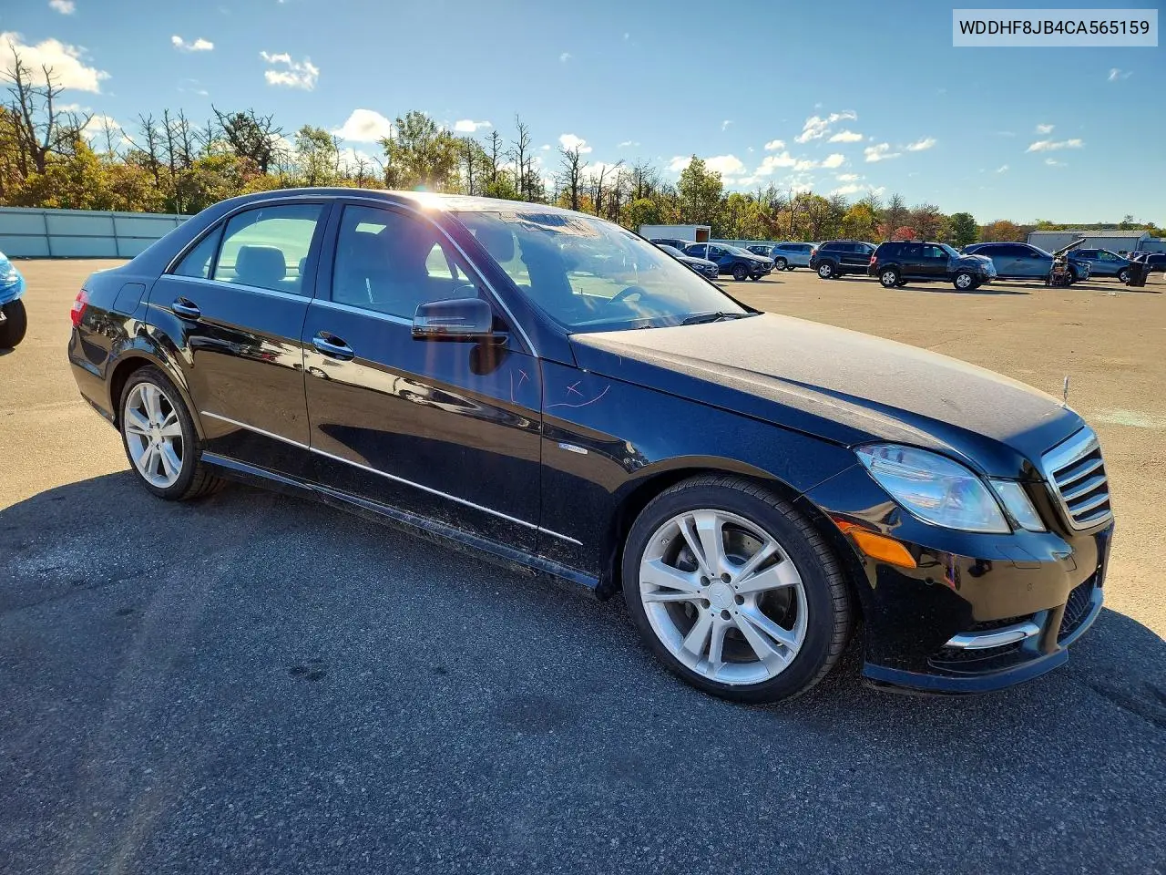 2012 MERCEDES E-KLASSE VIN WDDHF8JB4CA565159 — фото 4