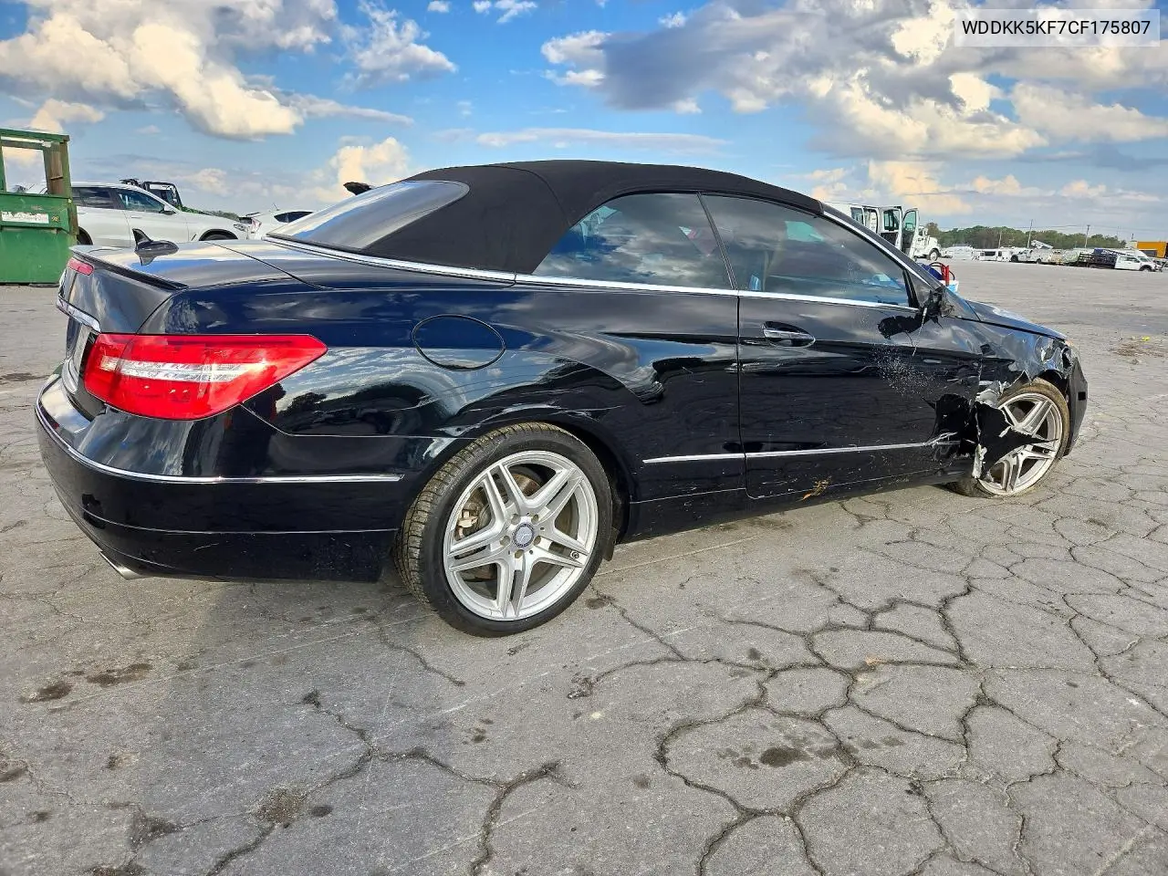 2012 MERCEDES E-KLASSE VIN WDDKK5KF7CF175807 — фото 3