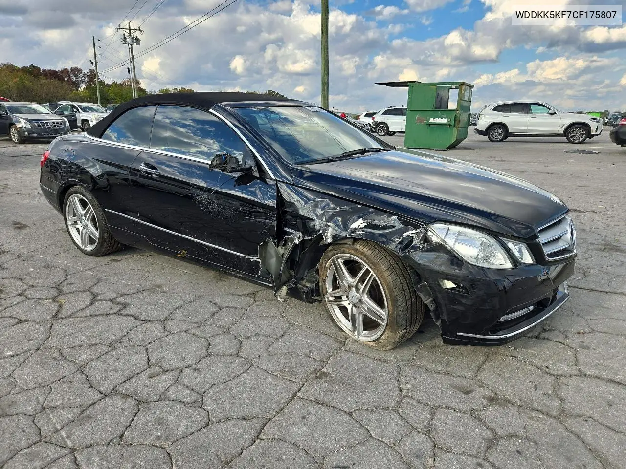 2012 MERCEDES E-KLASSE VIN WDDKK5KF7CF175807 — фото 4