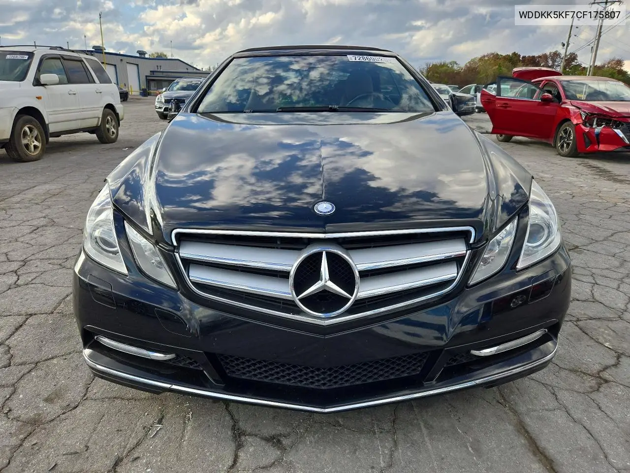 2012 MERCEDES E-KLASSE VIN WDDKK5KF7CF175807 — фото 5